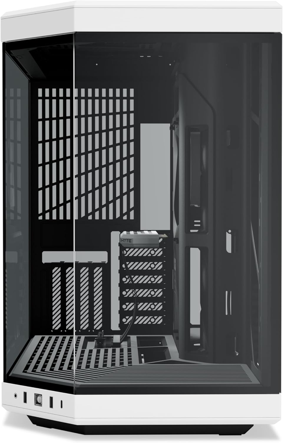HYTE Y70 Dual Chamber Mid-Tower ATX Computer Case, Standard Version, Panda
