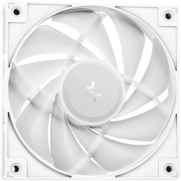 DeepCool LE240 WH V2 240MM AIO ARGB Liquid Cooler, White, 2100 RPM Fan Speed, 75.89 CFM Fan Airflow, Hydro Bearing Type, Anti-Leak Technology | R-LE240-WHAMMN-G-2