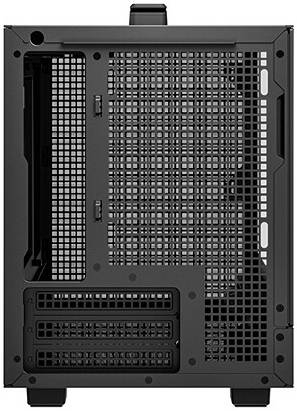 علبة DEEPCOOL CH160 المحمولة عالية التدفق بحجم MINI-ITX باللون الأسود، R-CH160-WHNGI0-G-1، 6933412774440 (نسخة)