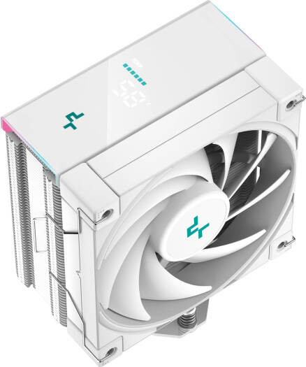 مبرد وحدة المعالجة المركزية DeepCool AK400 Digital White Variant، تبديد الحرارة بقوة 220 وات، أبيض | R-AK400-Digital-WHNNMN-G-2