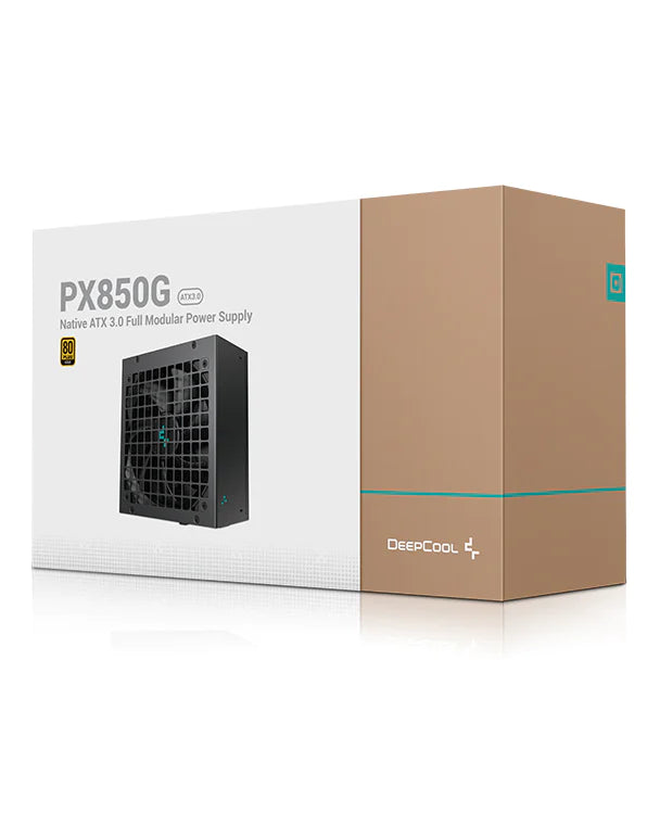 DEEPCOOL PSU PX850G 80PLUS® GOLD, 850w, ATX3.0, PCIE 5.0 , Full Modular