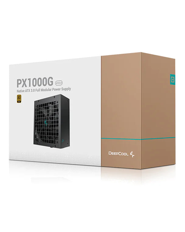 DEEPCOOL PSU PX1000G 80PLUS® GOLD, 1000w, ATX3.0, PCIE 5.0 , Full Modular