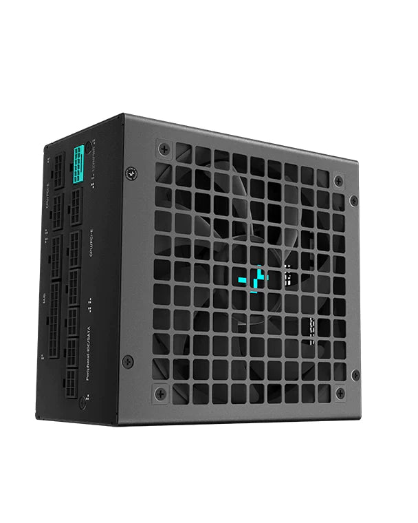 مزود الطاقة DEEPCOOL PX1000G 80PLUS® GOLD، 1000 واط، ATX3.0، PCIE 5.0، وحدات كاملة