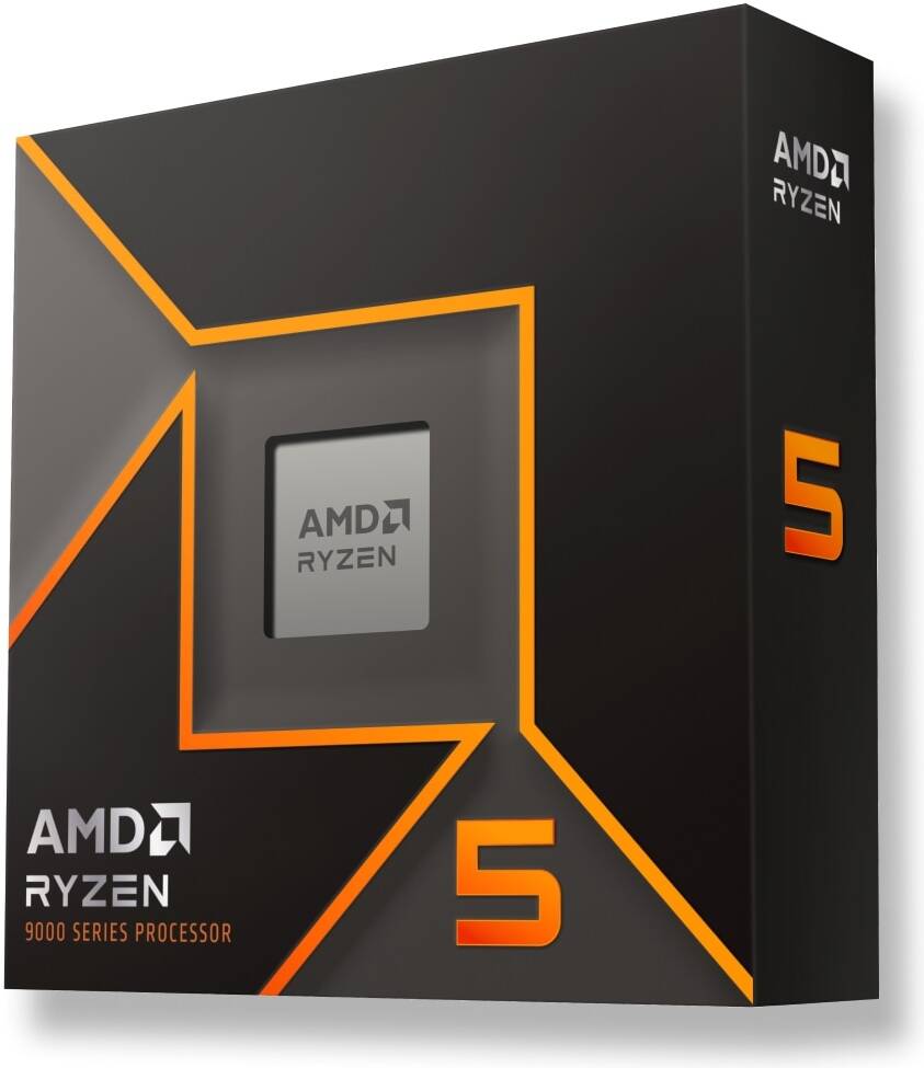 AMD Ryzen 5 9600X 6 Cores & 12 Threads, 5.4 GHz Max Boost Clock, AM5 CPU Processor | AM100-100001405WOF