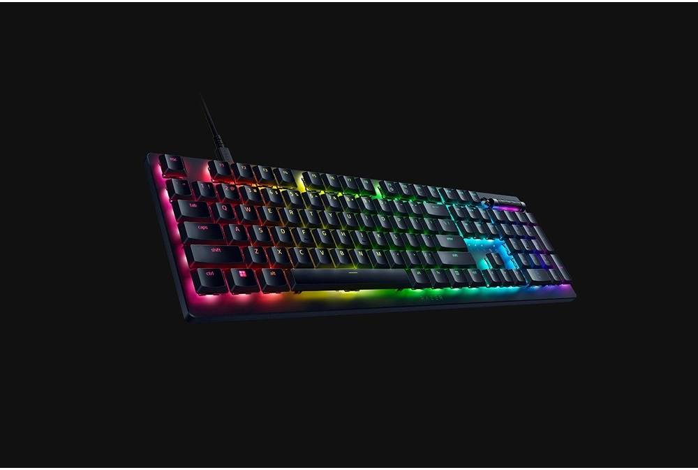 Razer DeathStalker V2 Gaming Keyboard, Low-Profile Optical Switches, Linear Red, Chroma RGB | RZ03-04500100-R3M1