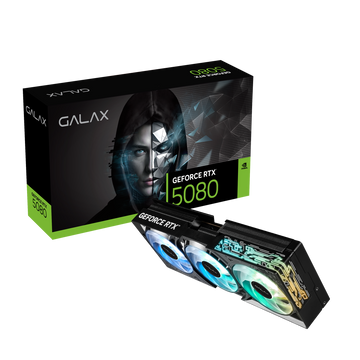 GALAX GeForce RTX 5080 1-Click OC 16GB GDDR7 256-bit DP2.1b*3/HDMI 2.1b/DLSS 4 Graphics Card