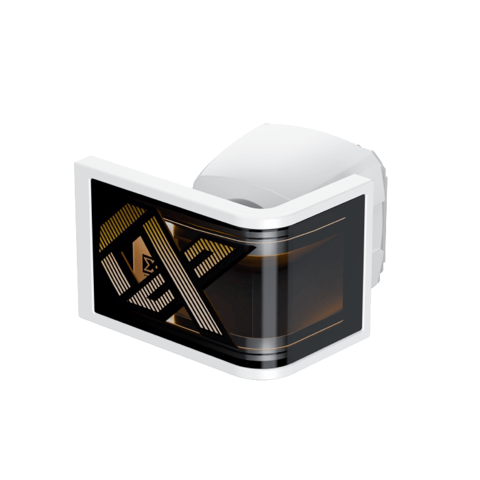 Xigmatek Connect Ultra 360 Arctic AIO Liquid CPU Cooler White with Curved OLED Display | EN48388