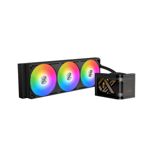 Xigmatek Connect Ultra 360 ARGB AIO CPU Liquid Cooler - Black 6.8” curved screen AMOLED | EN48371