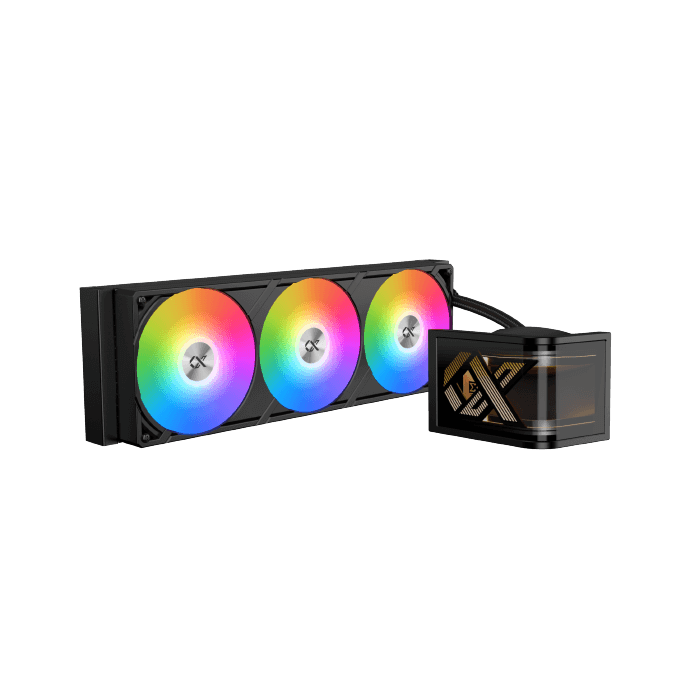Xigmatek Connect Ultra 360 ARGB AIO CPU Liquid Cooler - Black 6.8” curved screen AMOLED | EN48371