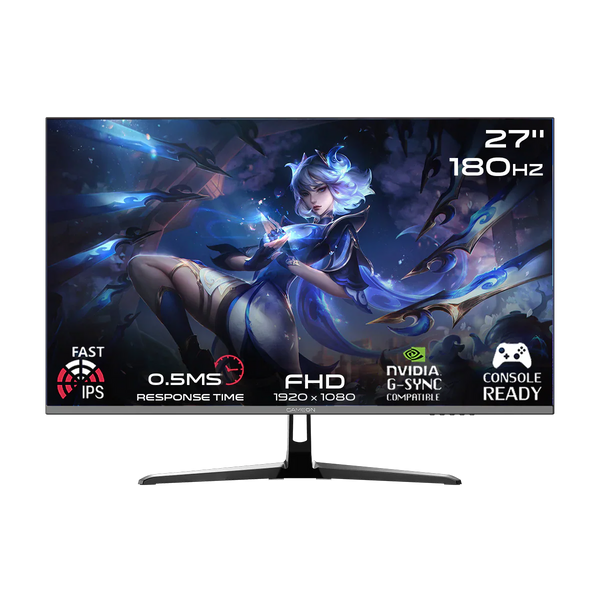 GAMEON GOPS27180IPS Pro Series 27" FHD 180Hz Fast IPS Gaming Monitor (PS5 Supported) - Black | GOPS27180IPS