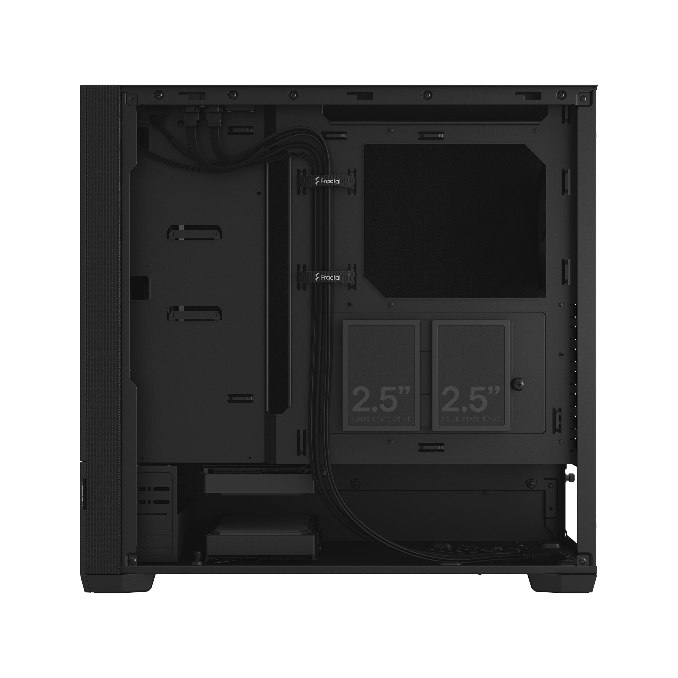 FRACTAL DESIGN POP SILENT BLACK SOLID | FD-C-POS1A-01