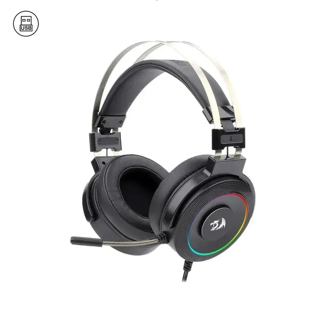 Redragon H320RGB-1 Lamia 2 RGB Wired Gaming Headset -Black