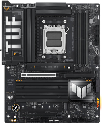 ASUS TUF Gaming X870-Plus WIFI AM5 ATX Motherboard, AMD X870 Chipset, 4x DDR5 DIMM Slots, 192GB Max Memory