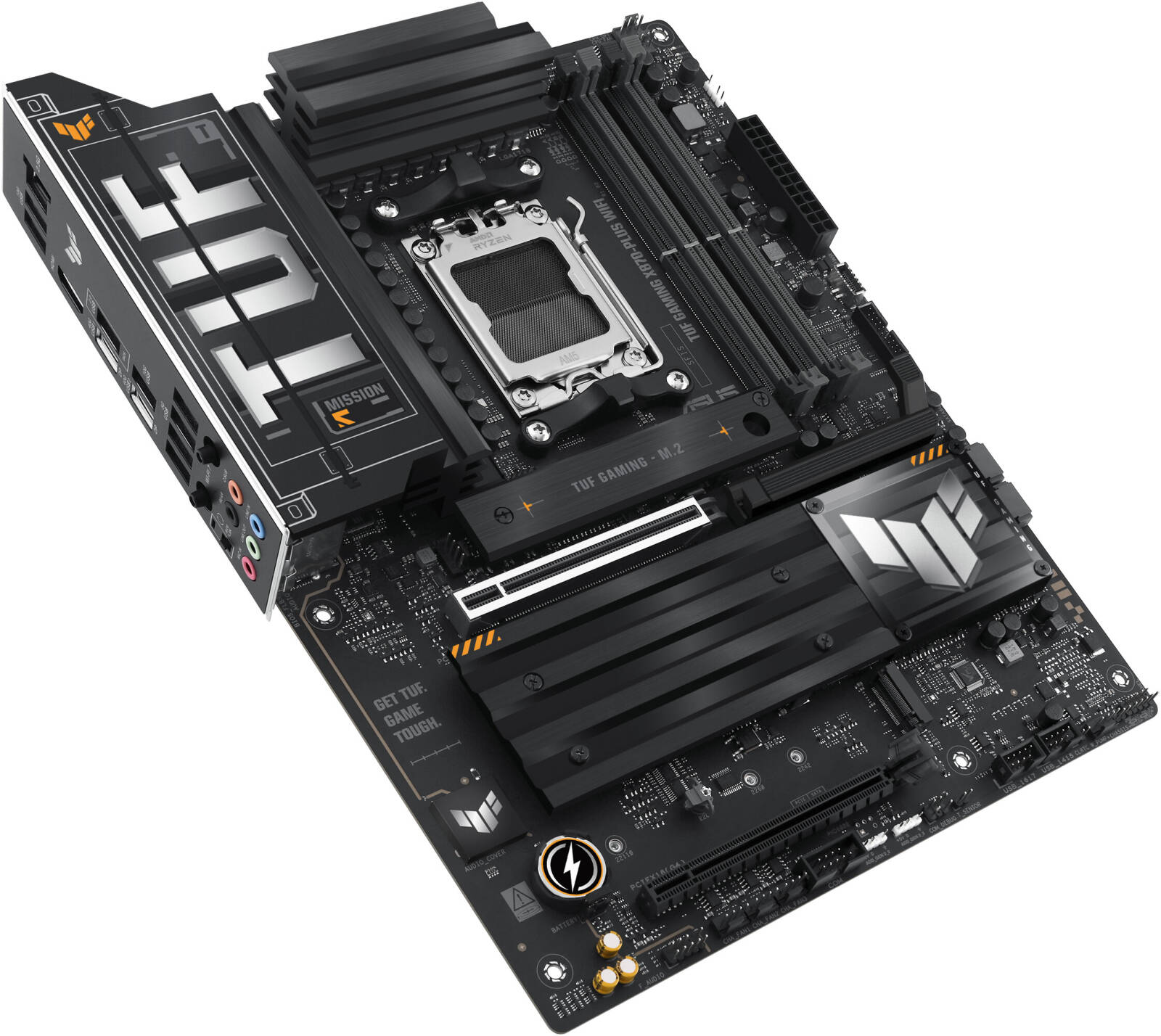 ASUS TUF Gaming X870-Plus WIFI AM5 ATX Motherboard, AMD X870 Chipset, 4x DDR5 DIMM Slots, 192GB Max Memory