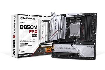 MAXSUN MS-Terminator B850M PRO WIFI, AM5 Socket, B850 Chipset Motherboard, WIFI 6E, Bluetooth 5.2