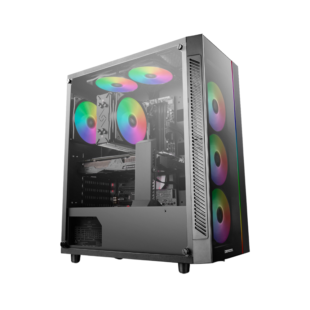 RTX 4060 GAMING PC BUILD | [Intel Core i5-14400F CPU, RTX 4060 8GB GPU, 32GB DDR5 RAM, 1TB M.2 NVMe, 650W, Tempered Glass Gaming Case]