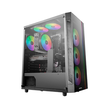 RTX 4060 GAMING PC BUILD | [Intel Core i5-14400F CPU, RTX 4060 8GB GPU, 32GB DDR5 RAM, 1TB M.2 NVMe, 650W, Tempered Glass Gaming Case]