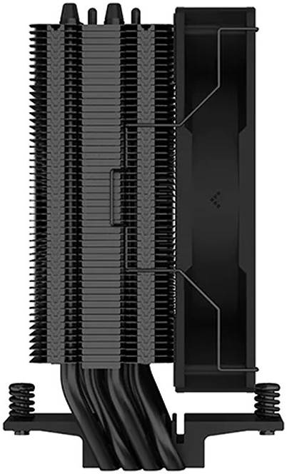 DeepCool AG400 BK ARGB Single Tower 120mm CPU Cooler, A-RGB, Black | R-AG400-BKANMC-G-2