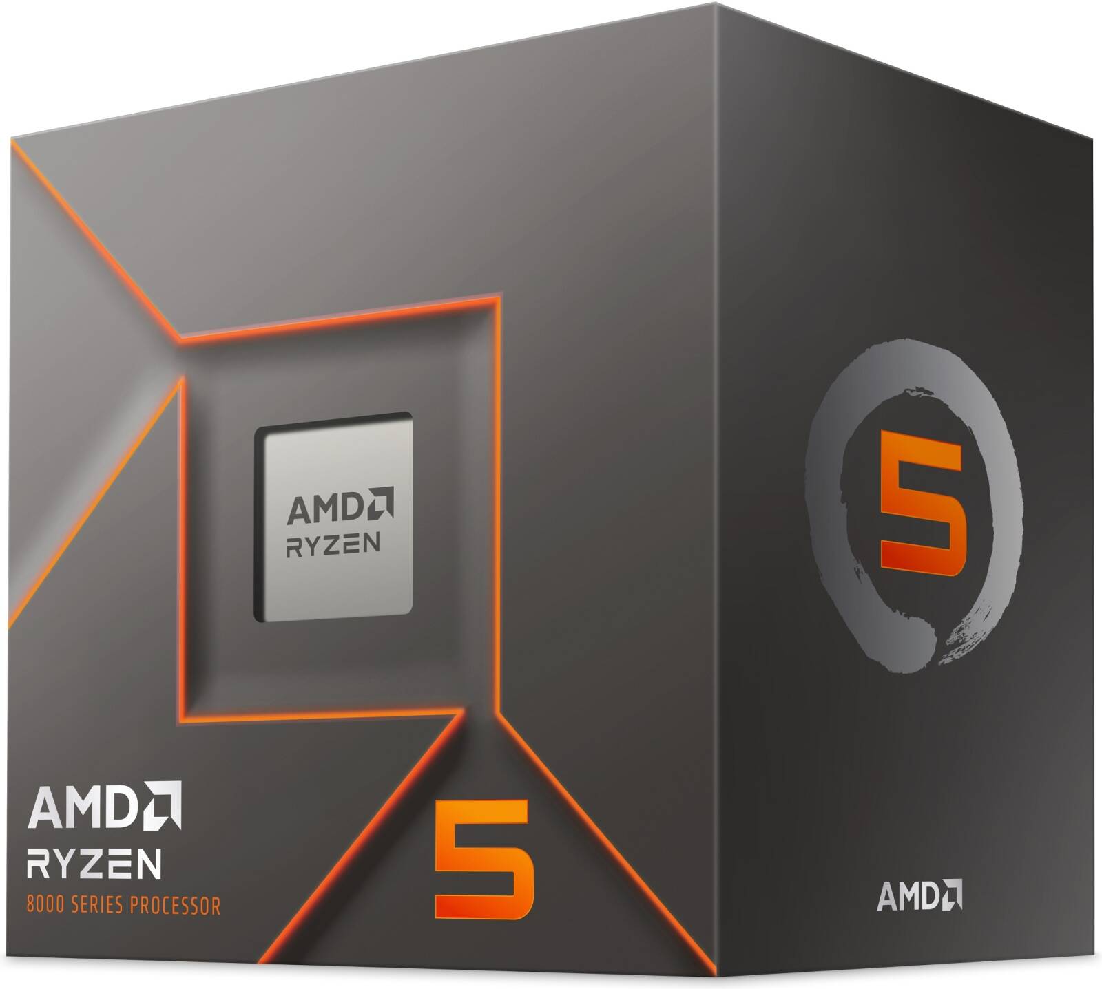 AMD Ryzen 5 8400F 6 Cores 12 Threads 4.7 Ghz Max Boost Clock AM5 Gaming Desktop Processor, 6MB L2 & 16MB L3 Cache, DDR5-5200 Memory, Zen 4 Architecture, Includes Wraith Stealth Cooler | 100-100001591BOX