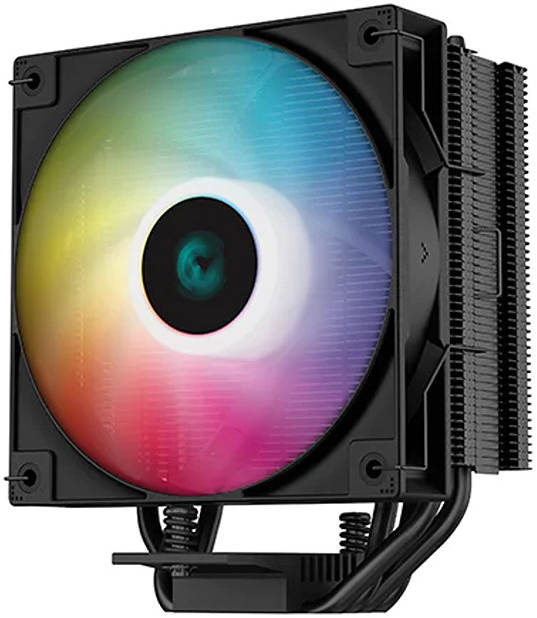 DeepCool AG400 BK ARGB Single Tower 120mm CPU Cooler, A-RGB, Black | R-AG400-BKANMC-G-2