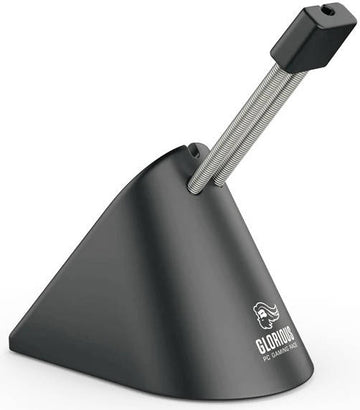 Glorious Mouse Bungee, Black, Rubber Base, Rubber Clip, Spring-Adjustable arm | G-MB-BLACK