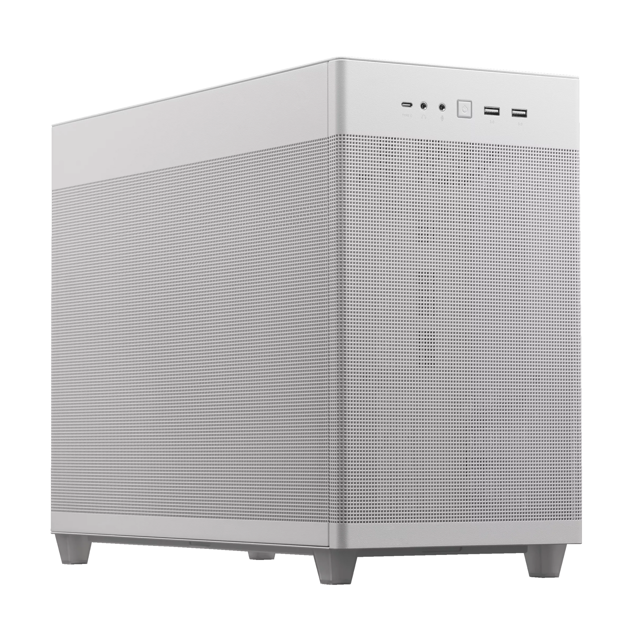 ASUS Prime AP201 m-ATX Gaming Chassis Mesh Type, WHITE