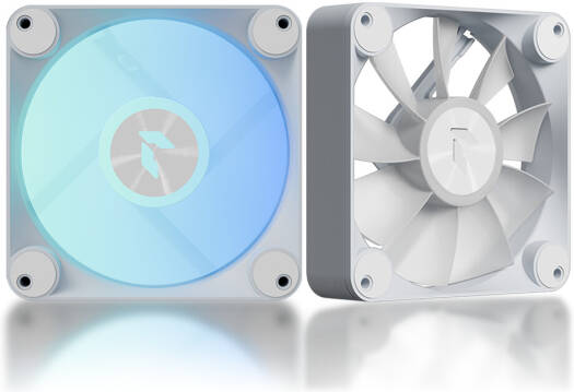 APNX 120 PWM ARGB Reverse Blade 120mm Case Fan White | APF3-PF11247.11