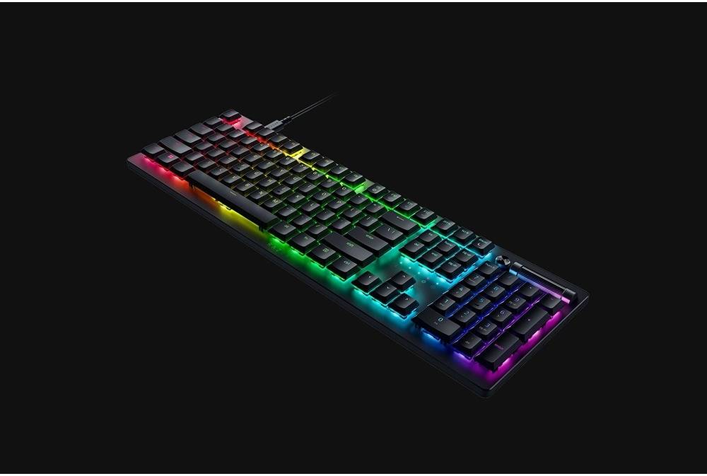 Razer DeathStalker V2 Gaming Keyboard, Low-Profile Optical Switches, Linear Red, Chroma RGB | RZ03-04500100-R3M1