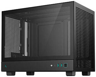 علبة DEEPCOOL CH160 المحمولة عالية التدفق بحجم MINI-ITX باللون الأسود، R-CH160-WHNGI0-G-1، 6933412774440 (نسخة)
