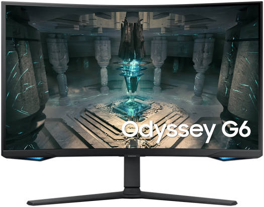Samsung Odyssey G6 Gaming Monitor, 27" QHD VA Display, 240Hz Refresh Rate, 1ms LS27BG650EMXUE