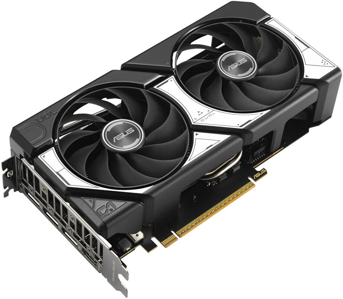 Asus GeForce RTX 5060 Dual 8GB GDDR7 OC Edition Gaming Graphics Card, 128-Bit Memory, 2565 MHz Boost Clock, 28 Gbps Memory Speed, 3840 CUDA Cores, PCI Express 5.0 | 90YV0N12-M0NA00