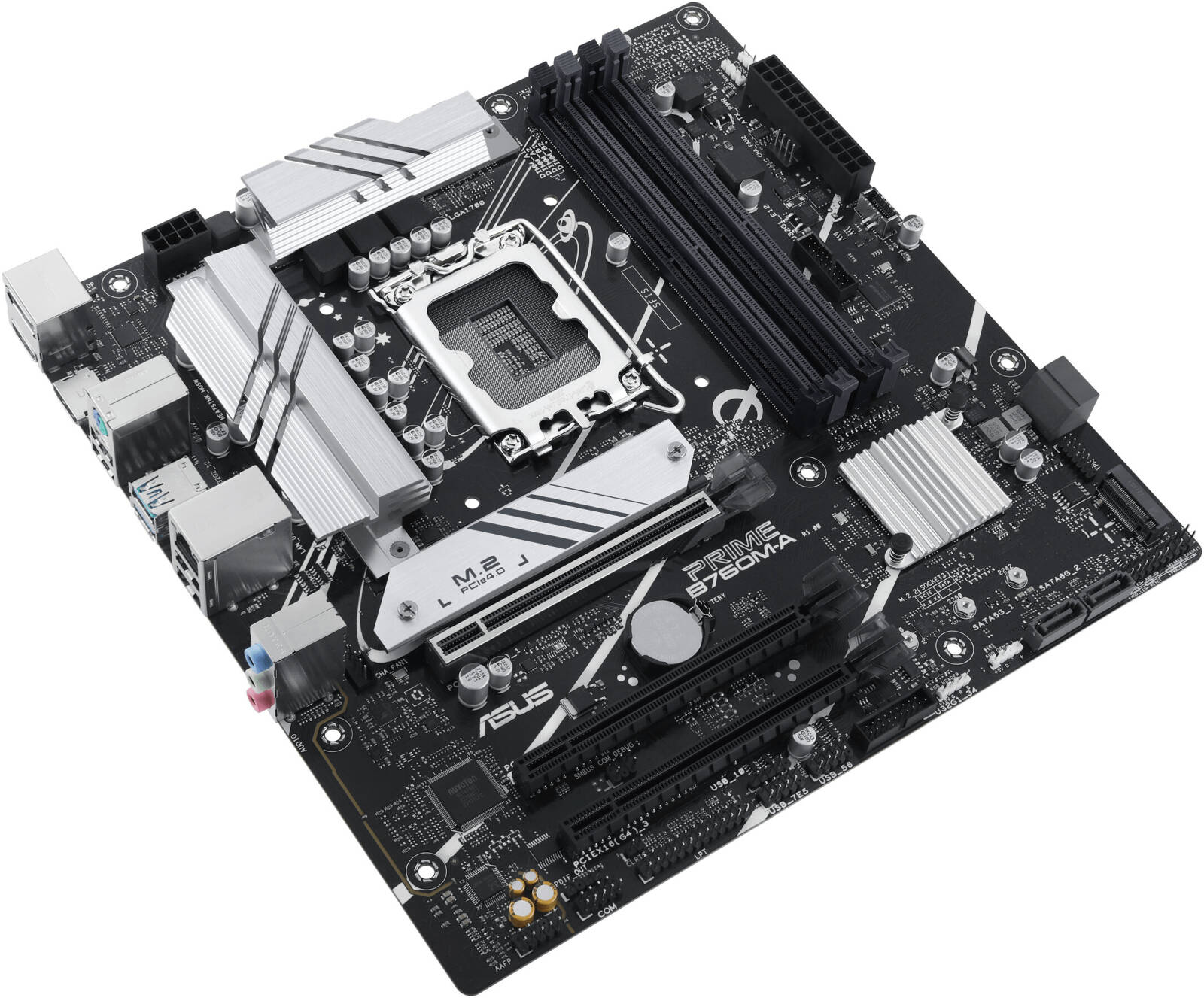 ASUS B760M-A-CSM Micro ATX LGA 1700 Motherboard, 4x DIMM DDR5 Slots | 90MB1EK0-M0EAYC