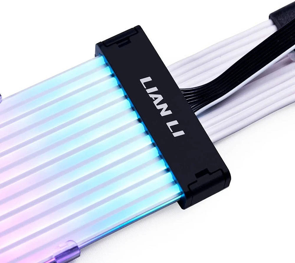 Lian Li Strimer Plus V2 12+4 To 12+4 Pin Add-RGB Cable| G89.PW16-12PV2.00