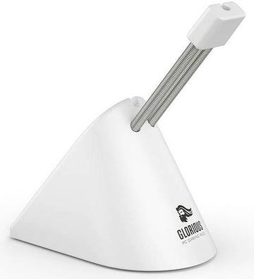 Glorious Mouse Bungee, White, Rubber Base, Rubber Clip, Spring-Adjustable arm | G-MB-WHITE