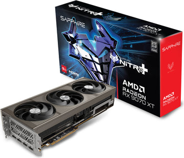 Sapphire NITRO+ AMD Radeon RX 9070 XT 16GB GDDR6 256-Bit Memory Gaming Graphics Card, 3060 MHz Boost Clock, 4096 Stream Processors, 20 Gbps Memory Clock, PCI-Express 5.0 x16 | 11348-01-20G