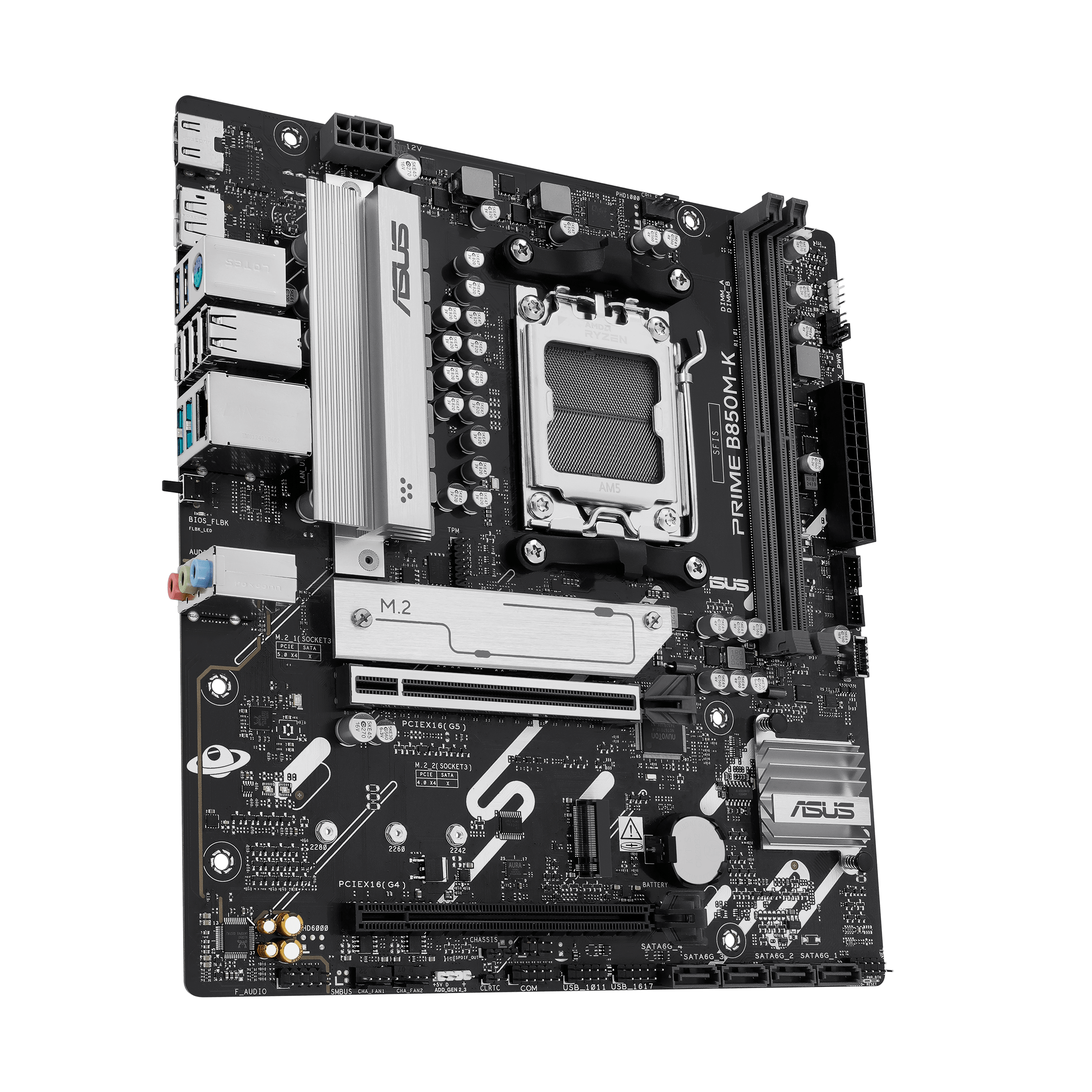 ASUS Prime B850M-K AM5 Socket DDR5 Motherboard | PRIME-B850M-K-AE