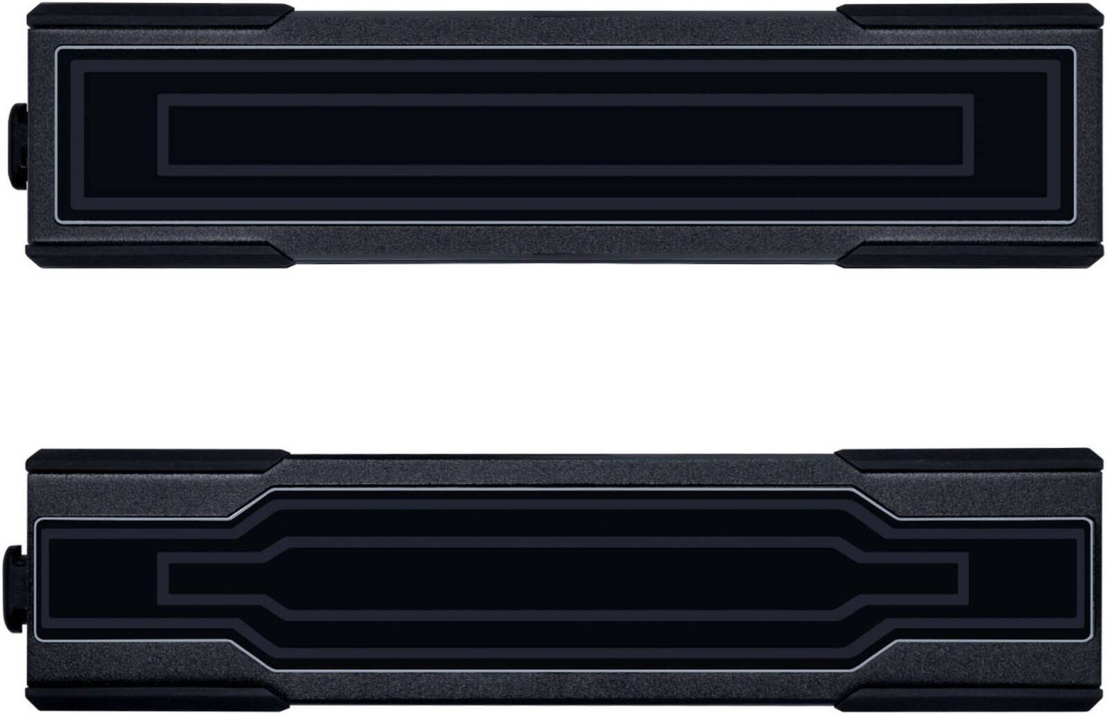 Lian-Li UNI FAN SL-INF Wireless, BLACK, REVERSED, Pack of 3, 120mm Size, 2300 RPM Fan Speed, Case Fans, 67 CFM Fan Airflow, FDB Bearing Type, PBT / PC / Aluminum Material, With Controller