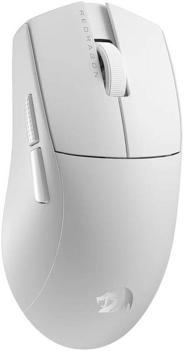 Redragon M916 WHITE K1NG Pro 1K 3 Mode Wireless Gaming Mouse | M916W-PRO-1K