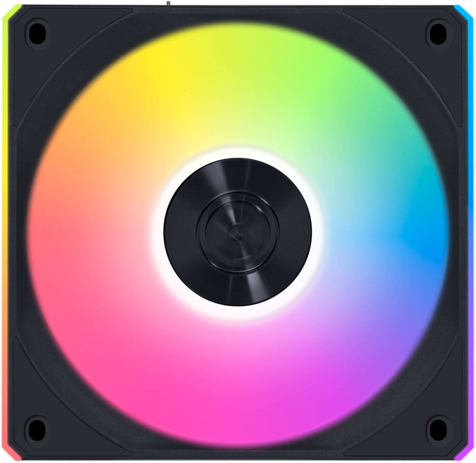 Lian Li Uni Fan CL Wireless 120MM Case Fan, BLACK, Single Fan, 2100 RPM Fan Speed, 72.73 CFM Fan Airflow, FDB Bearing Type, PBT / PC / Aluminum Materials