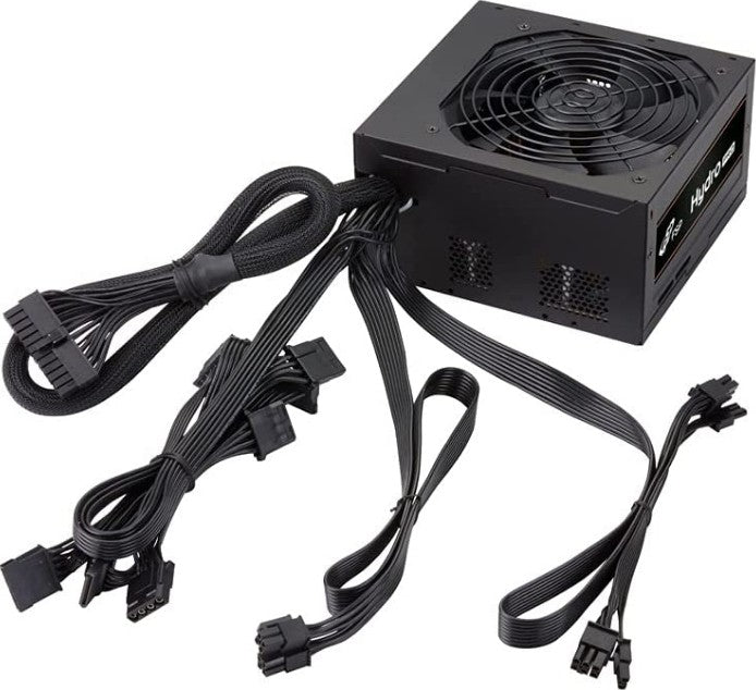 FSP Hydro Pro Series 700 Watts 80+ Bronze Power Supply Unit, PCIe Gen 5.0 Ready, ATX 3.0, Efficiency ≥ 88%, Active PFC, +12V Single-Rail Design, 120mm Silent & Long Life Fan | PPA7004309