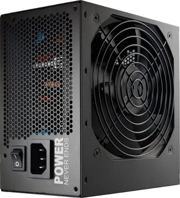 FSP Hydro Pro Series 700 Watts 80+ Bronze Power Supply Unit, PCIe Gen 5.0 Ready, ATX 3.0, Efficiency ≥ 88%, Active PFC, +12V Single-Rail Design, 120mm Silent & Long Life Fan | PPA7004309