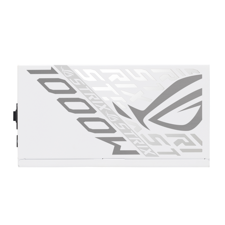 ASUS ROG Strix 1000W WHITE Fully Modular Power Supply, 80+ Platinum Efficiency, ATX 3.1 Compatible, Cybernetic Lambda A+, Dual Ball Fan bearings, White