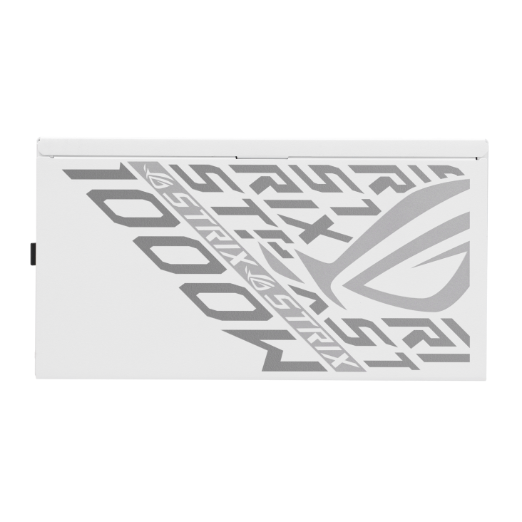 ASUS ROG Strix 1000W WHITE Fully Modular Power Supply, 80+ Platinum Efficiency, ATX 3.1 Compatible, Cybernetic Lambda A+, Dual Ball Fan bearings, White