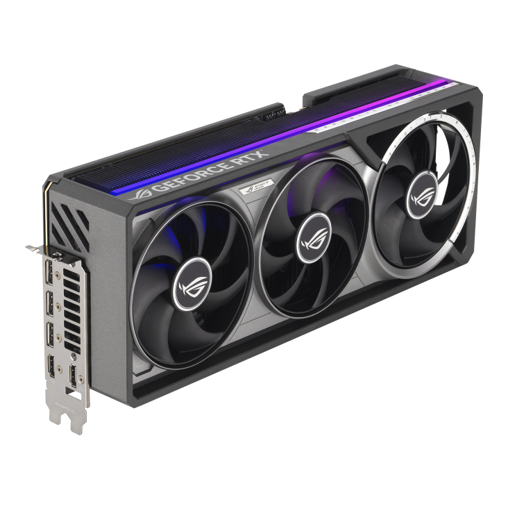ASUS ROG ASTRAL GeForce RTX 5090 OC Edition 32GB GDDR7 512-Bit Memory 2610 MHz Boost Clock 21760 CUDA Cores PCI Express 5.0 Gaming Graphics Card | ROG-ASTRAL-RTX5090-O32G-GAMING