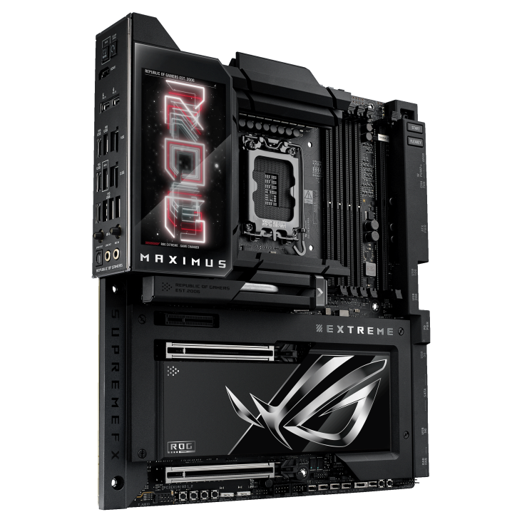 ASUS ROG Maximus Z890 EXTREME WIFI Gaming Motherboard, DDR5, LGA 1851, 4 x DIMM Slots, Up to 192GB RAM