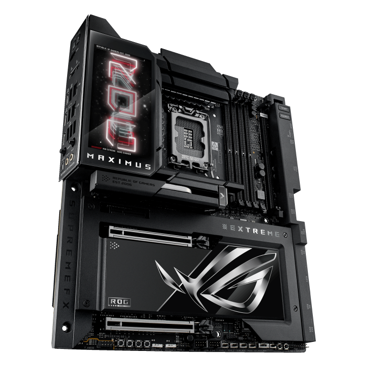 ASUS ROG Maximus Z890 EXTREME WIFI Gaming Motherboard, DDR5, LGA 1851, 4 x DIMM Slots, Up to 192GB RAM
