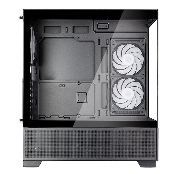 Silverstone Lucid 05 Exquisite ATX Gaming Chassis 270 Panoramic, Black