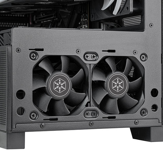 Silverstone Lucid 05 Exquisite ATX Gaming Chassis 270 Panoramic, Black