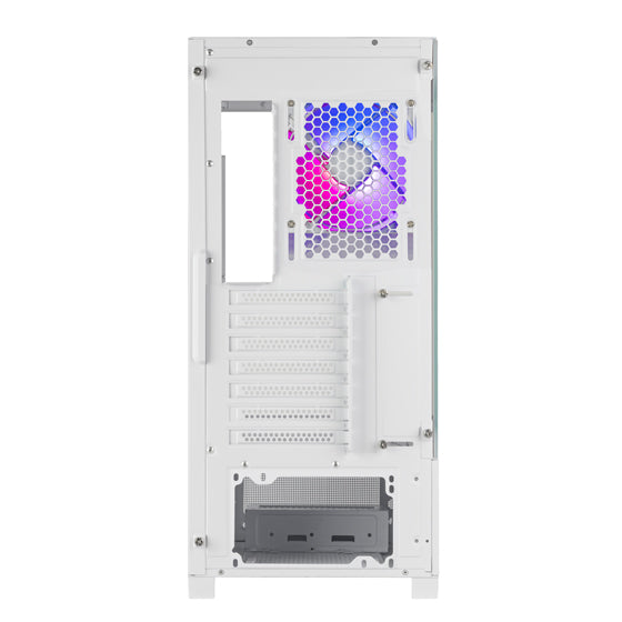Silverstone Lucid 05 Exquisite ATX Gaming Chassis 270 Panoramic, White