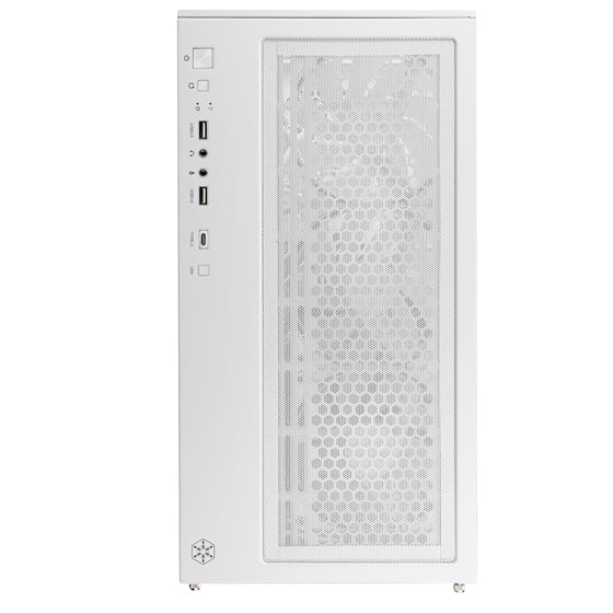 Silverstone Lucid 05 Exquisite ATX Gaming Chassis 270 Panoramic, White